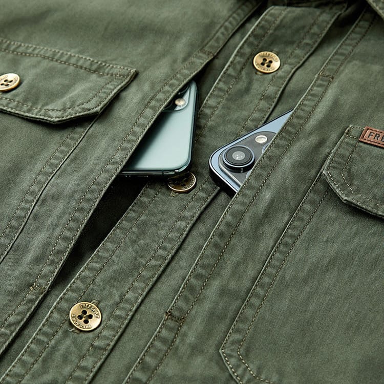 Dockside Cotton Work Shirt